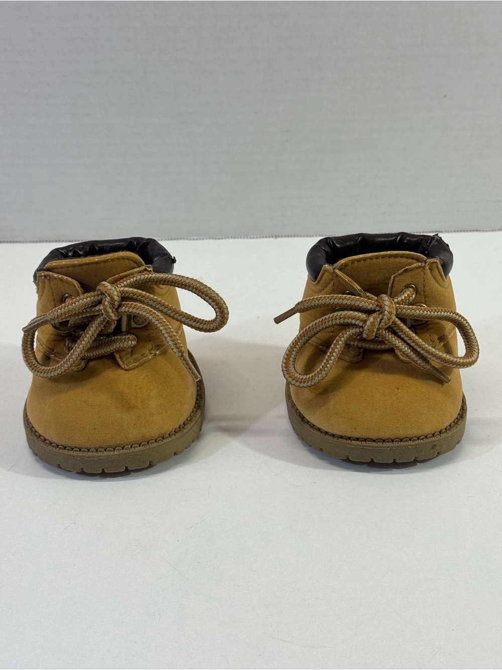 Build-A-Bear Tan Lace-Up Boots combat work boots accessory